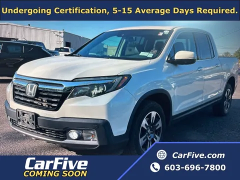 White 2019 Honda Ridgeline RTL-E for sale in Nashua, NH
