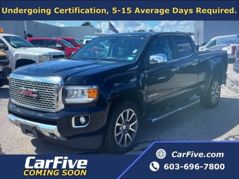 Black 2017 GMC Canyon Denali for sale in Nashua, NH