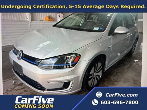 Silver 2015 Volkswagen e-Golf SEL Premium for sale in Nashua, NH