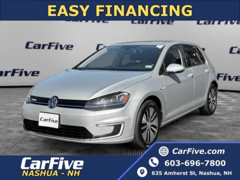 Silver 2015 Volkswagen e-Golf SEL Premium for sale in Nashua, NH