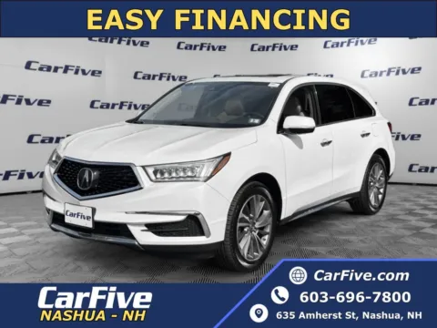 White 2017 Acura MDX 3.5L for sale in Nashua, NH