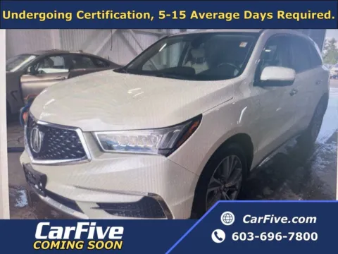 White 2017 Acura MDX 3.5L for sale in Nashua, NH