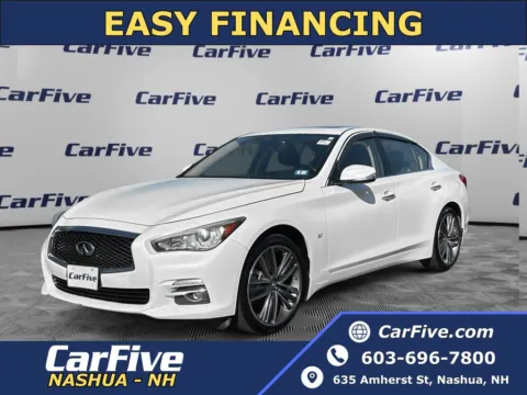 White 2014 INFINITI Q50 Premium for sale in Nashua, NH