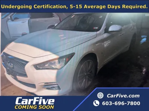 White 2014 INFINITI Q50 Premium for sale in Nashua, NH