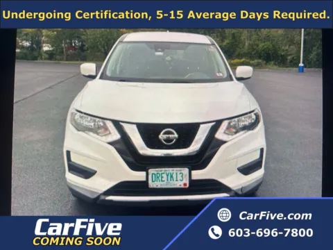 White 2019 Nissan Rogue S for sale in Nashua, NH