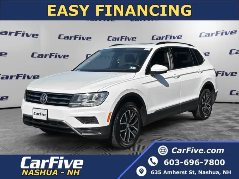White 2021 Volkswagen Tiguan 2.0T SE for sale in Nashua, NH