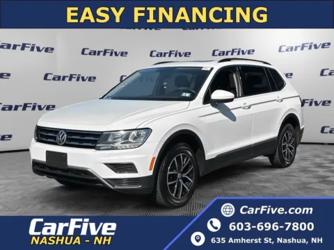 White 2021 Volkswagen Tiguan 2.0T SE for sale in Nashua, NH