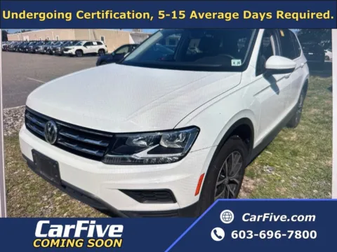 White 2021 Volkswagen Tiguan 2.0T SE for sale in Nashua, NH