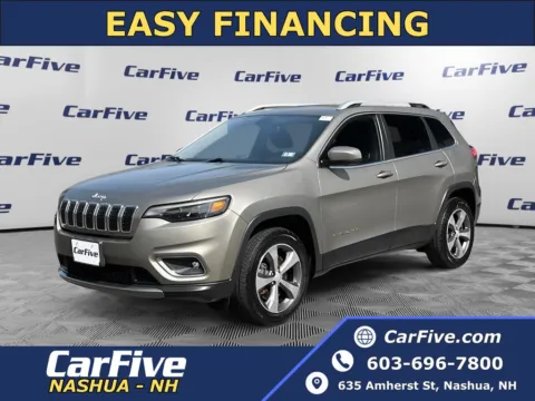 Brown 2019 Jeep Cherokee Limited for sale in Nashua, NH