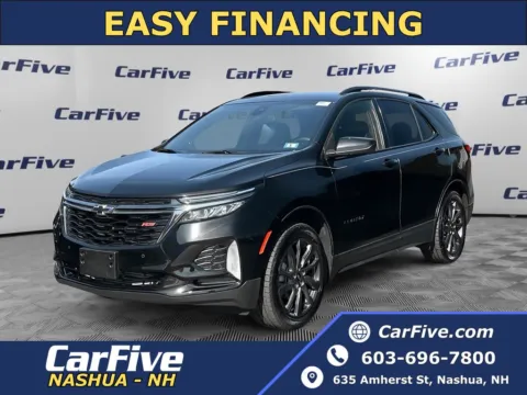 Black 2022 Chevrolet Equinox RS for sale in Nashua, NH