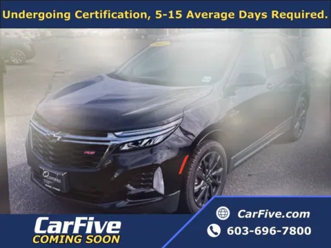 Black 2022 Chevrolet Equinox RS for sale in Nashua, NH