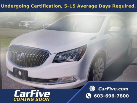 White 2016 Buick LaCrosse Leather Group for sale in Nashua, NH