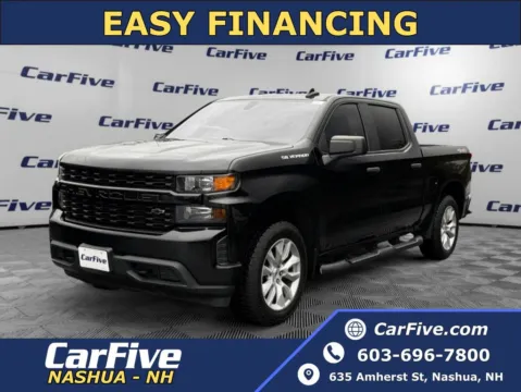 Black 2020 Chevrolet Silverado 1500 Custom for sale in Nashua, NH