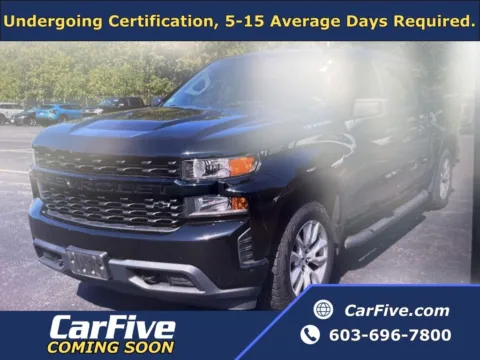 Black 2020 Chevrolet Silverado 1500 Custom for sale in Nashua, NH