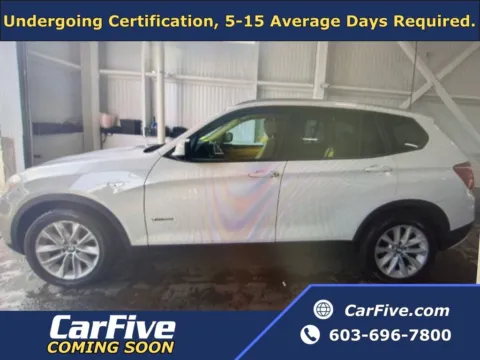 White 2014 BMW X3 xDrive28i for sale in Nashua, NH