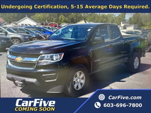 Black 2020 Chevrolet Colorado Work Truck for sale in Nashua, NH