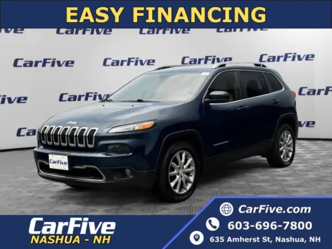 Blue 2018 Jeep Cherokee Limited for sale in Nashua, NH
