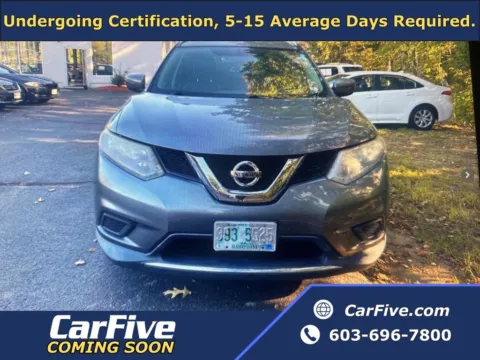 Gray 2016 Nissan Rogue SV for sale in Nashua, NH