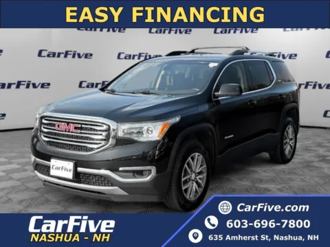 Black 2019 GMC Acadia SLE-2 for sale in Nashua, NH