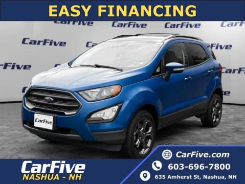 Blue 2018 Ford EcoSport SES for sale in Nashua, NH