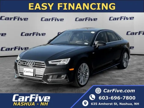 Black 2018 Audi A4 2.0T Prestige for sale in Nashua, NH