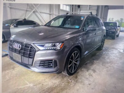 Gray 2020 Audi Q7 55 Premium Plus for sale in Nashua, NH