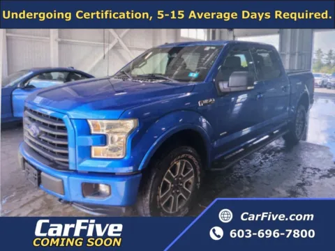 Blue 2015 Ford F-150 XLT for sale in Nashua, NH