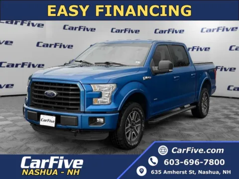 Blue 2015 Ford F-150 XLT for sale in Nashua, NH