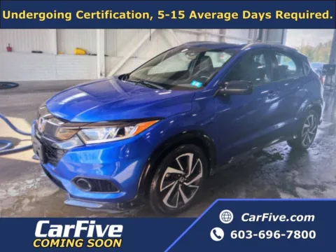 Blue 2019 Honda HR-V Sport for sale in Nashua, NH