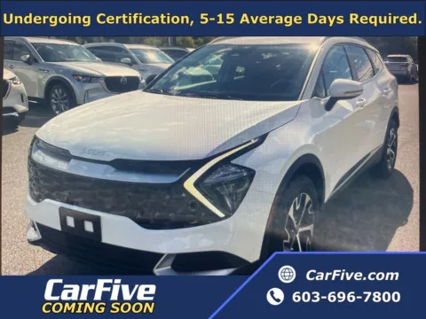 White 2023 Kia Sportage Hybrid EX for sale in Nashua, NH