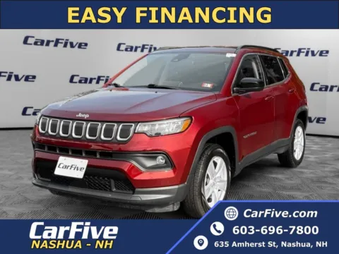 Red 2022 Jeep Compass Latitude for sale in Nashua, NH