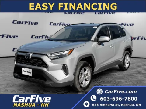 Silver 2022 Toyota RAV4 Hybrid XLE for sale in Nashua, NH