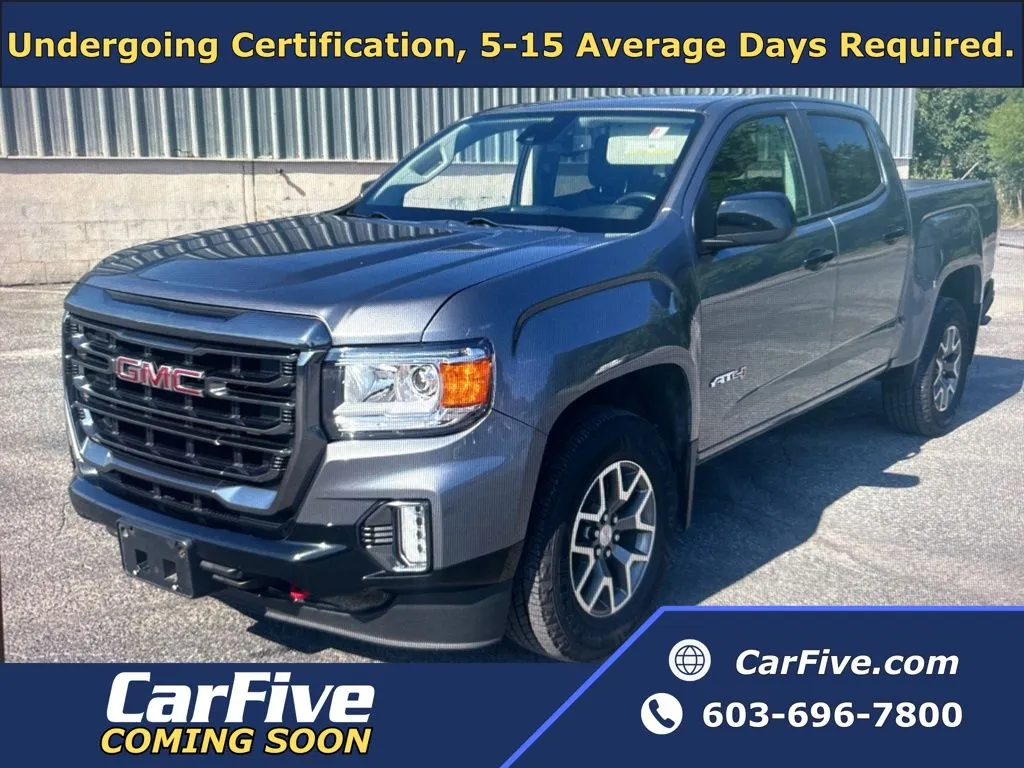 Gray 2021 GMC Canyon AT4 w/Cloth for sale in Nashua, NH