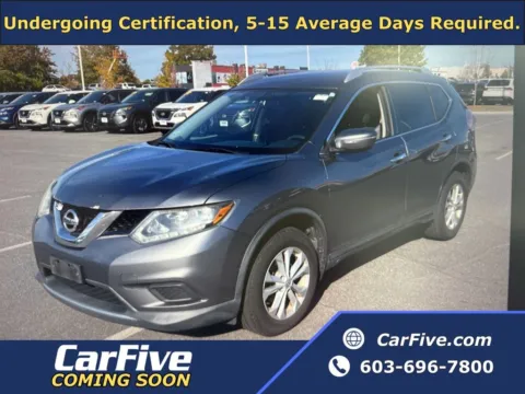 Gray 2015 Nissan Rogue SV for sale in Nashua, NH