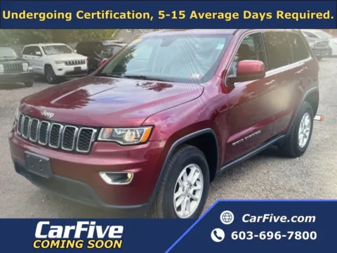 Red 2018 Jeep Grand Cherokee Laredo for sale in Nashua, NH