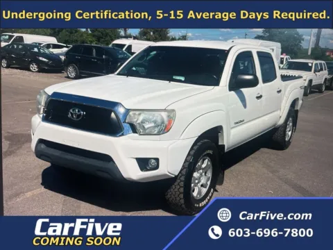 White 2015 Toyota Tacoma for sale in Nashua, NH