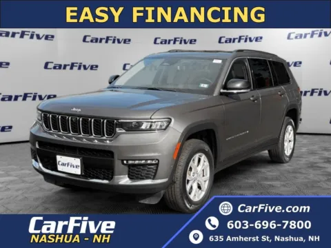 Gray 2022 Jeep Grand Cherokee L Limited for sale in Nashua, NH