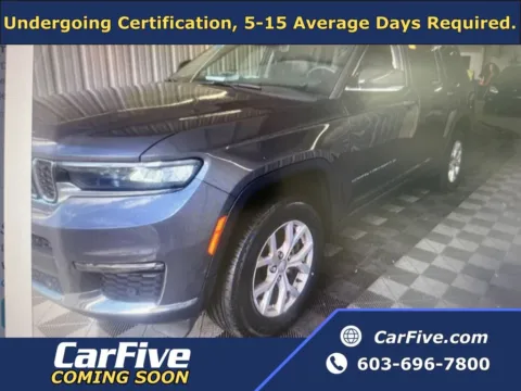 Gray 2022 Jeep Grand Cherokee L Limited for sale in Nashua, NH