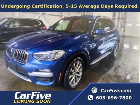 Blue 2019 BMW X3 xDrive30i for sale in Nashua, NH
