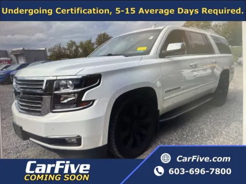 White 2018 Chevrolet Suburban Premier for sale in Nashua, NH