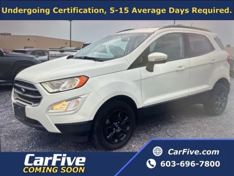 White 2019 Ford EcoSport SE for sale in Nashua, NH
