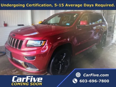 Red 2015 Jeep Grand Cherokee High Altitude for sale in Nashua, NH