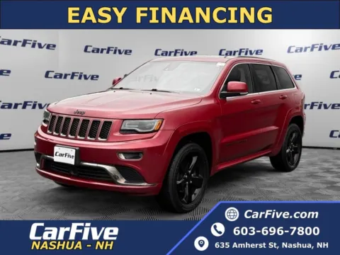 Red 2015 Jeep Grand Cherokee High Altitude for sale in Nashua, NH