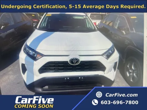 White 2021 Toyota RAV4 LE for sale in Nashua, NH