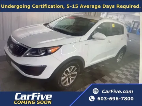 White 2016 Kia Sportage LX for sale in Nashua, NH
