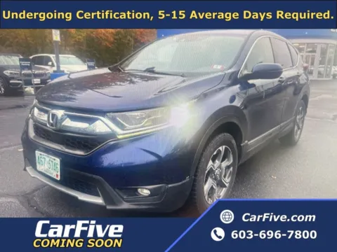Black 2017 Honda CR-V EX-L for sale in Nashua, NH