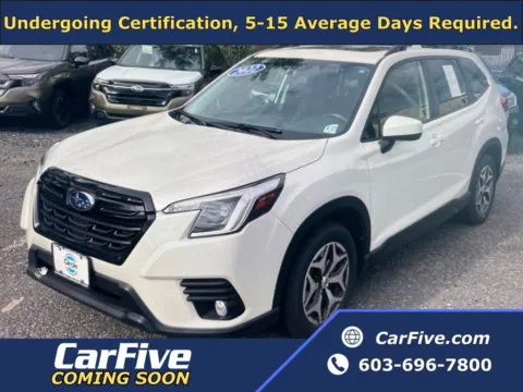 White 2022 Subaru Forester Premium for sale in Nashua, NH
