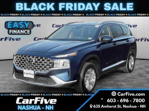 Blue 2022 Hyundai Santa Fe SEL for sale in Nashua, NH