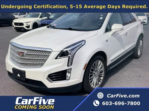 White 2019 Cadillac XT5 Luxury for sale in Nashua, NH