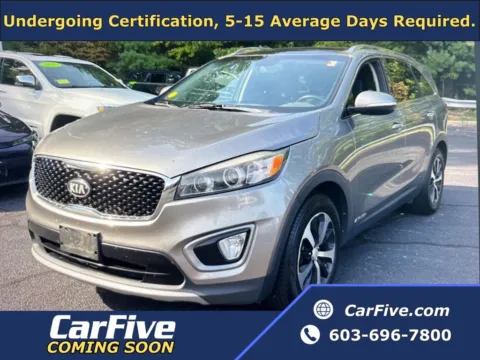 Silver 2016 Kia Sorento EX for sale in Nashua, NH